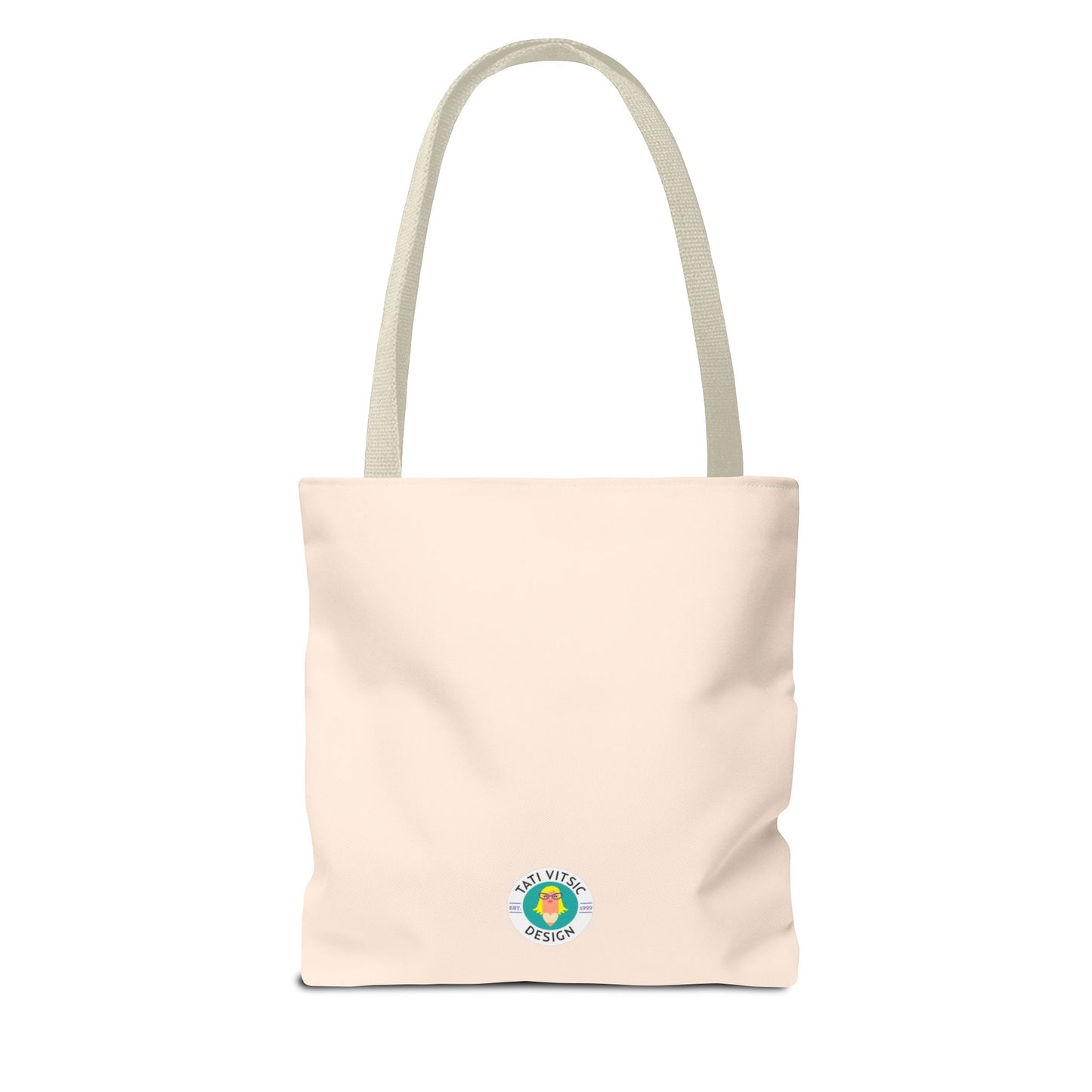 Nome personalizado Halloween Howdy Tote Bag - Bege